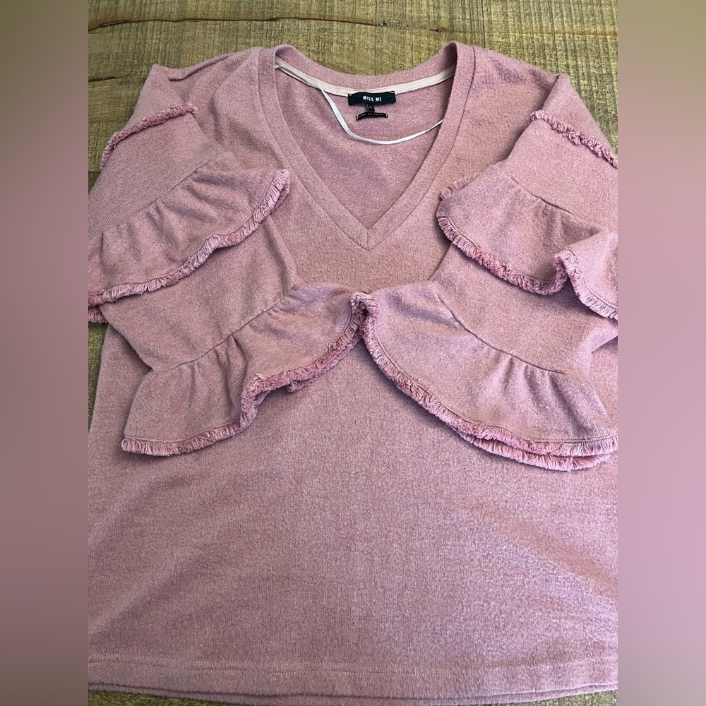 Miss Me Blush Knit Top - Picture 3 of 8